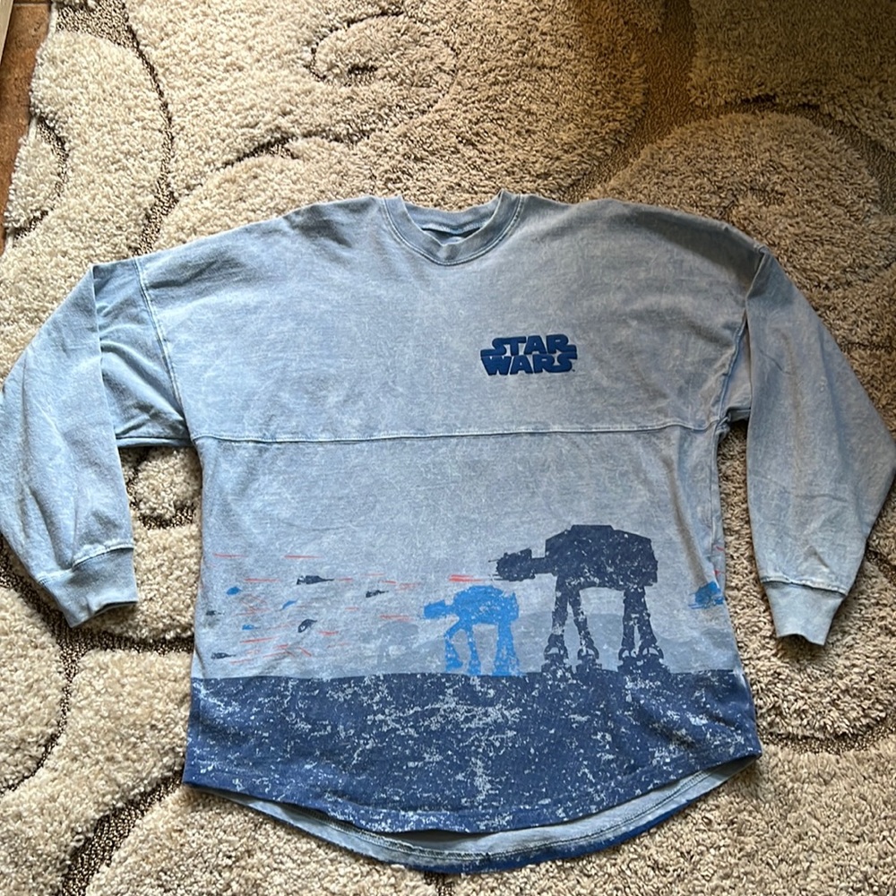 XS Star Wars HOTH Spirit Jersey Walt Disney World Resort Parks Blue Extra Small